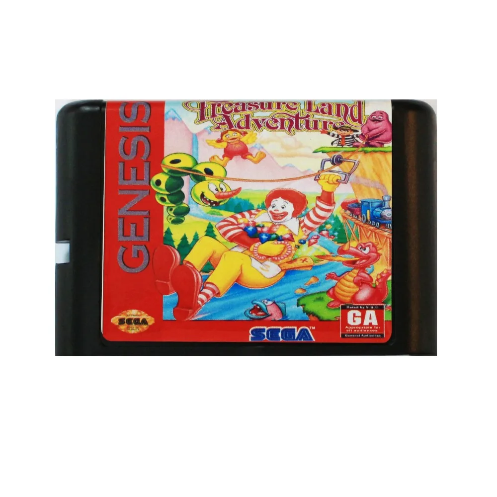 McDonald's Treasure Land Adventure 16 bit MD Game Card For Sega Mega Drive For SEGA Genesis
McDonald's Treasure Land Adventure 16 bit MD Game Card For Sega Mega Drive For SEGA Genesis
