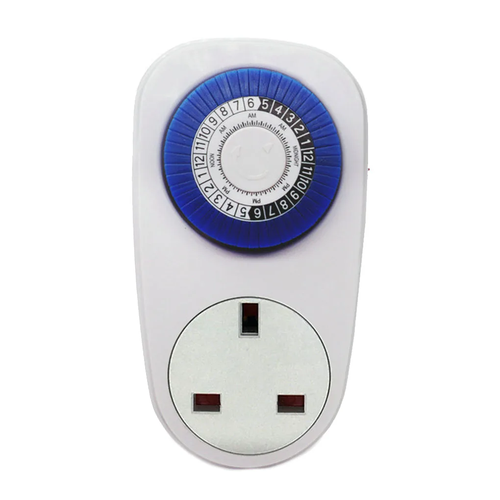 Kitchen 24 Hours Programmable Plug Electrical Mechanical Mini Timer Switch Smart Countdown Switch Socket UK Plug
Kitchen 24 Hours Programmable Plug Electrical Mechanical Mini Timer Switch Smart Countdown Switch Socket UK Plug