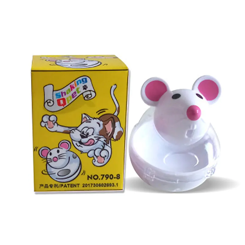 Pet Food Leak Toys Feeder Toys Cat Mice Shape Food Rolling Leakage Dispenser Bowl Play Training Educational Toys For Dog Cats
Pet Food Leak Toys Feeder Toys Cat Mice Shape Food Rolling Leakage Dispenser Bowl Play Training Educational Toys For Dog Cats