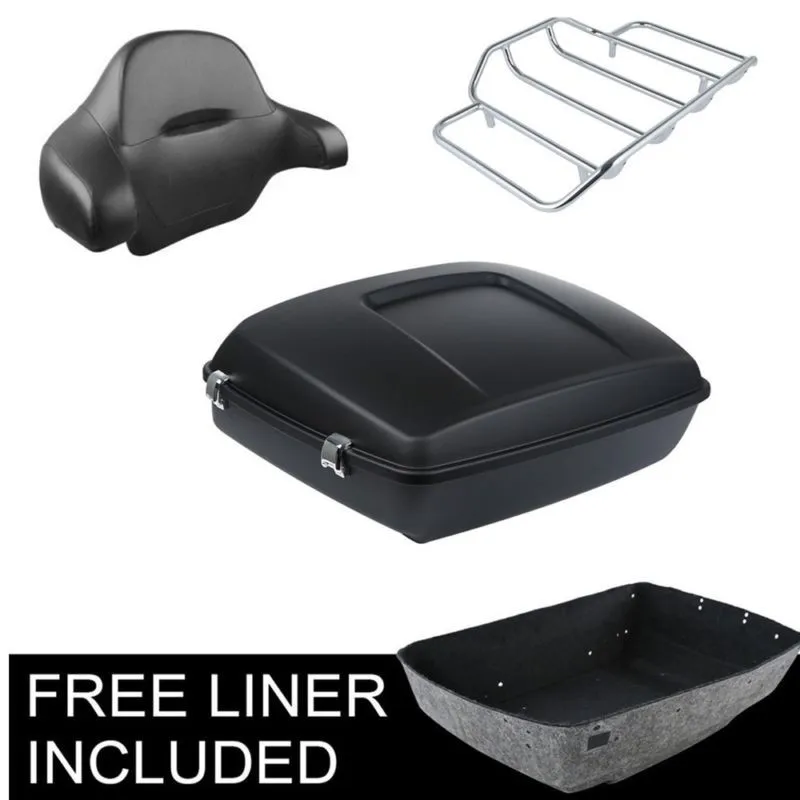 Матовая черная нарезанная стойка для спинки багажника мотоцикла для Harley Tour Pak Touring Street Glide Road King Road Glide 2014-2021 2020
Матовая черная нарезанная стойка для спинки багажника мотоцикла для Harley Tour Pak Touring Street Glide Road King Road Glide 2014-2021 2020