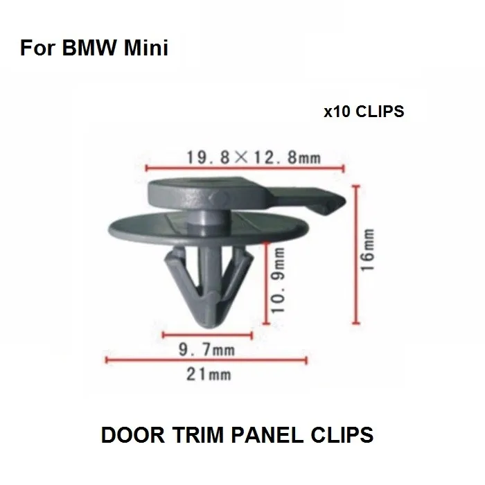 Car Styling x10 Clips For BMW Mini Protective Plastic Side Skirt /Sill Cover Trim Fastener Clips rivet
Car Styling x10 Clips For BMW Mini Protective Plastic Side Skirt /Sill Cover Trim Fastener Clips rivet