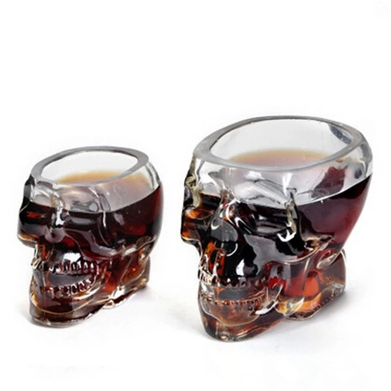 Magic Transparent Glass Skull Mugs for Vodka Wine Beer milk Bar Mug Coffee Cups home party gift for you friend 1 piece
Magic Transparent Glass Skull Mugs for Vodka Wine Beer milk Bar Mug Coffee Cups home party gift for you friend 1 piece