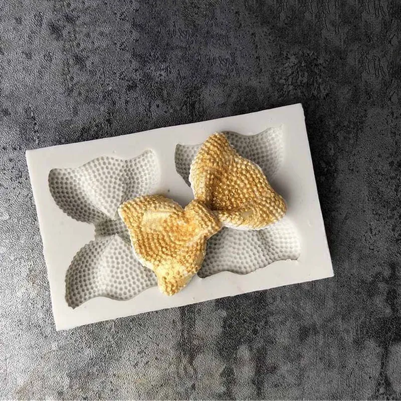 Bowknot silicone mold fondant cake decoration tool chocolate fudge mold, sugarcraft, kitchen tool
Bowknot silicone mold fondant cake decoration tool chocolate fudge mold, sugarcraft, kitchen tool