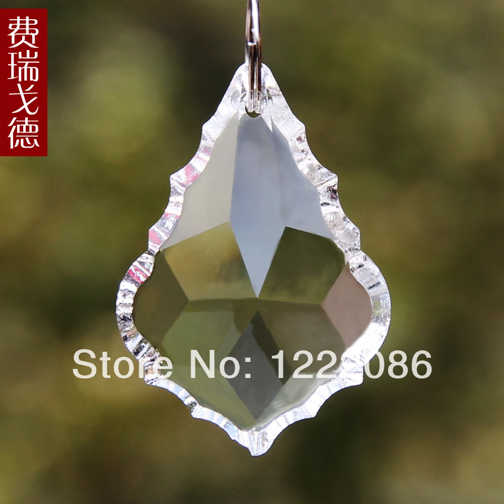 25pc clear color machine cut and polish chandelier crystal baroque leaf pendants 50 mm rings are free
25pc clear color machine cut and polish chandelier crystal baroque leaf pendants 50 mm rings are free