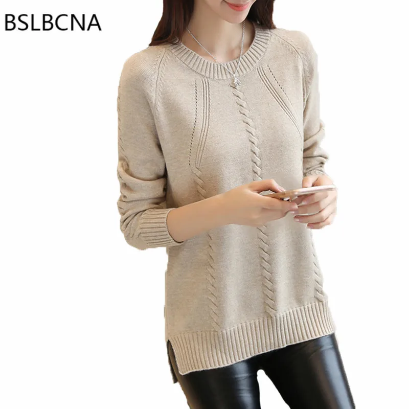 2022 New Autumn Winter O-neck Women Sweater Korean Style Loose Casual Long Sleeve Knitted Clothes Female Solid Color Tops A113
2022 New Autumn Winter O-neck Women Sweater Korean Style Loose Casual Long Sleeve Knitted Clothes Female Solid Color Tops A113