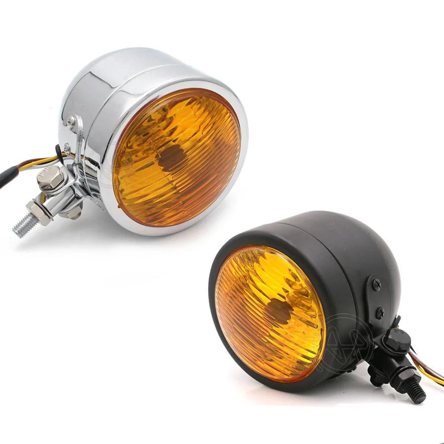 Motorcycle Vintage Custom Headlight Fog Light HS1 12V 35W Front Lamp Universal for CB Streetfighter Cafe Racer Bobber Chopper
Motorcycle Vintage Custom Headlight Fog Light HS1 12V 35W Front Lamp Universal for CB Streetfighter Cafe Racer Bobber Chopper