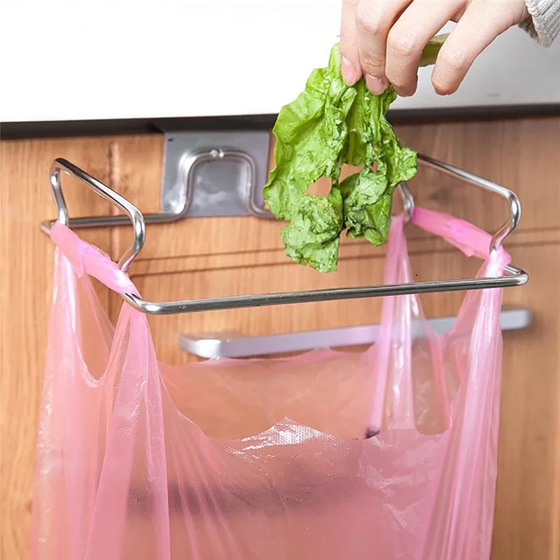 U Shape Stainless Steel Garbage Bags Kitchen Rack Towel Hanging Holder Storage 22.5*14.5*4 cm
U Shape Stainless Steel Garbage Bags Kitchen Rack Towel Hanging Holder Storage 22.5*14.5*4 cm