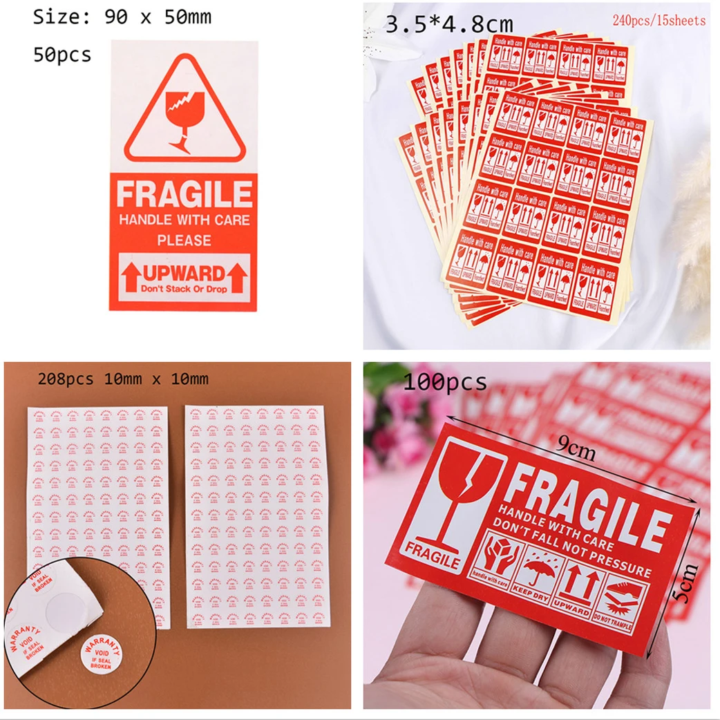 40/50/100/240pcs Fragile Warning Label Sticker Fragile Sticker Up And Handle With Care Keep Dry Shipping Express Label
40/50/100/240pcs Fragile Warning Label Sticker Fragile Sticker Up And Handle With Care Keep Dry Shipping Express Label