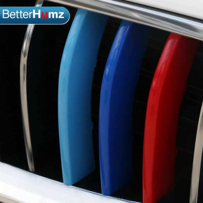 Betterhumz 3D M Styling Car Front Grille Trim Sport Strips Cover Car-Styling Performance Sticker For BMW F30 F34 E90 E92 E93 E46
Betterhumz 3D M Styling Car Front Grille Trim Sport Strips Cover Car-Styling Performance Sticker For BMW F30 F34 E90 E92 E93 E46