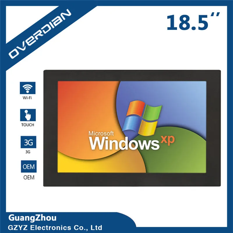 18.5 XP System 32G Widescreen LCD Screen Industrial Computer Built in WiFi 16:9 Resistive Touch Screen All IN ONE PC Computer
18.5 XP System 32G Widescreen LCD Screen Industrial Computer Built in WiFi 16:9 Resistive Touch Screen All IN ONE PC Computer
