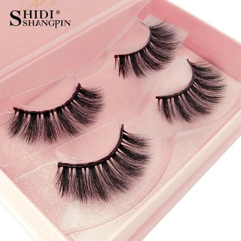 SHIDISHANGPIN 2 pairs mink eyelashes natural long makeup 3d false eyelashes hand made faux cils full strip mink lashes 81
SHIDISHANGPIN 2 pairs mink eyelashes natural long makeup 3d false eyelashes hand made faux cils full strip mink lashes 81