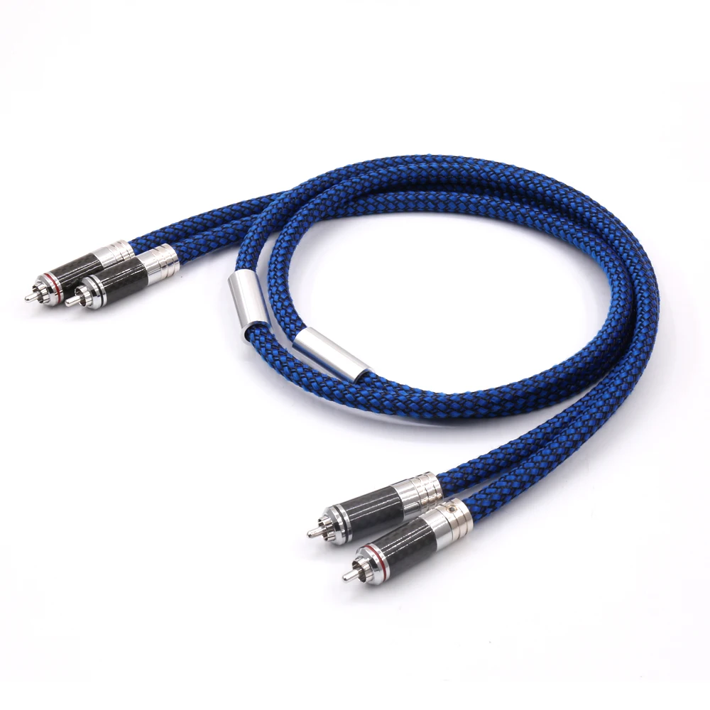 High Quality Hifi Audio 2328 Pure Copper HiFi Audio cable RCA interconnect cable 6N Silver Plated 2RCA Male to 2RCA Male Cable
High Quality Hifi Audio 2328 Pure Copper HiFi Audio cable RCA interconnect cable 6N Silver Plated 2RCA Male to 2RCA Male Cable