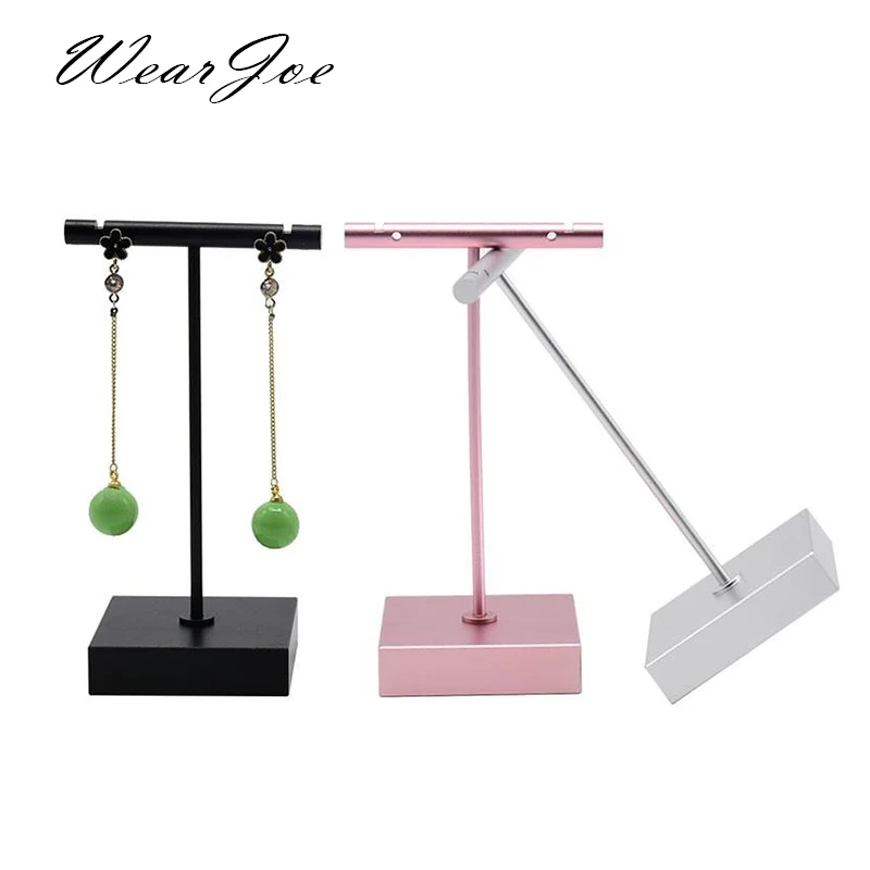 Metal Jewelry T Bar Stand Stud Earrings Display Rack Ear Nail Navel Piercing Jewellery Organizer Holder Pendant Ornament Hanger
Metal Jewelry T Bar Stand Stud Earrings Display Rack Ear Nail Navel Piercing Jewellery Organizer Holder Pendant Ornament Hanger