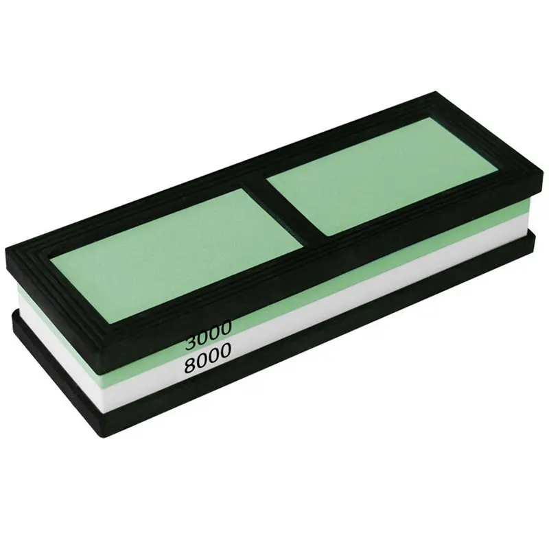 Dual-sided 3000/8000 Grit Knife Sharpening Stone,Whetstone,Flattening Stone,Water Stone,Sharpener Stone, Corundum Whetstone wi
Dual-sided 3000/8000 Grit Knife Sharpening Stone,Whetstone,Flattening Stone,Water Stone,Sharpener Stone, Corundum Whetstone wi