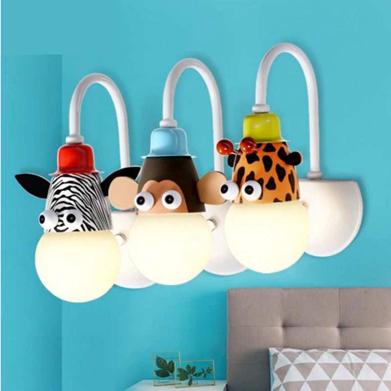 Creative lighting bedside cartoon children's lamp room decoration animal sconce boy girl LED baby bedroom lovely wall lamp
Creative lighting bedside cartoon children's lamp room decoration animal sconce boy girl LED baby bedroom lovely wall lamp