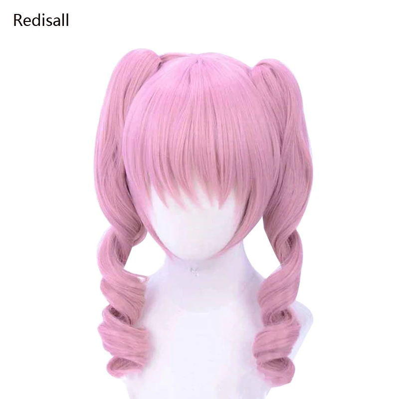 Парик для косплея на Хэллоуин Steins Gate Faris Nyan базовый парик + без косичек ролевых