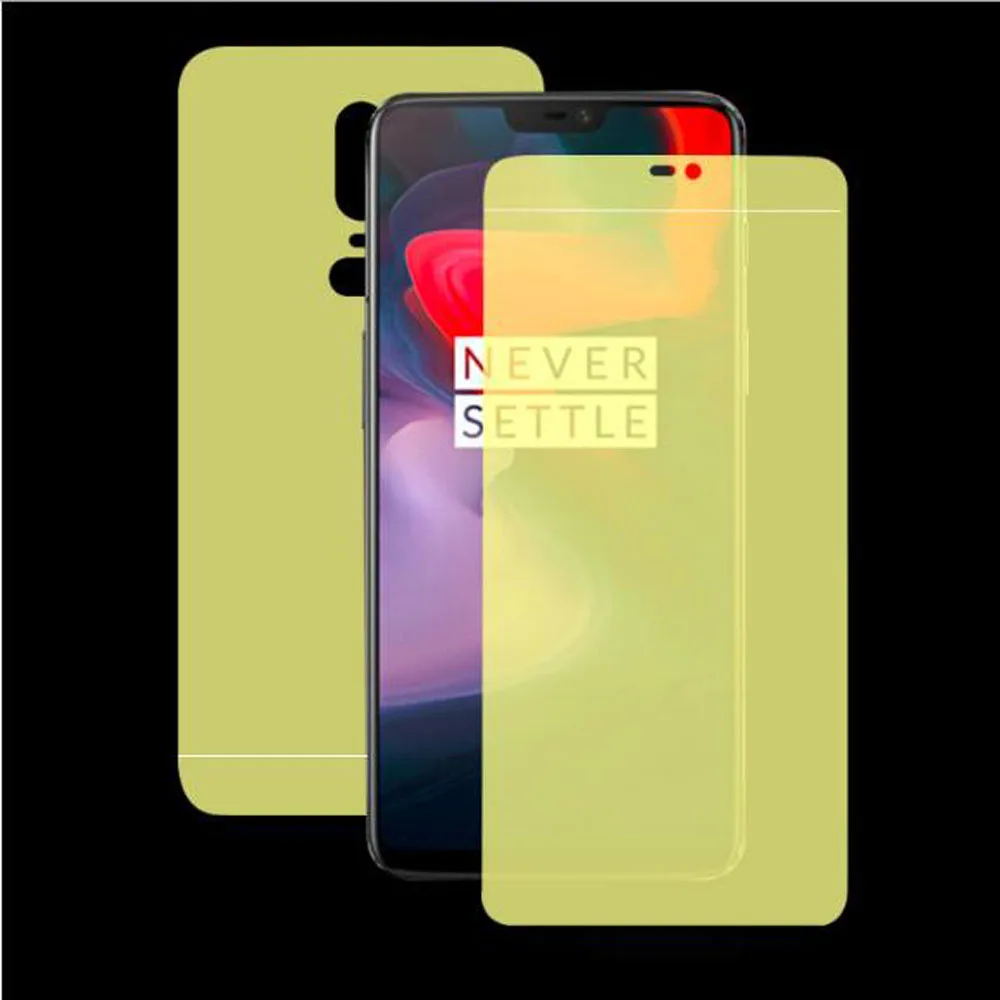 Гидрогелевая защитная пленка One plus для Oneplus 6T 6 5T 3T 3 полностью закрывающая