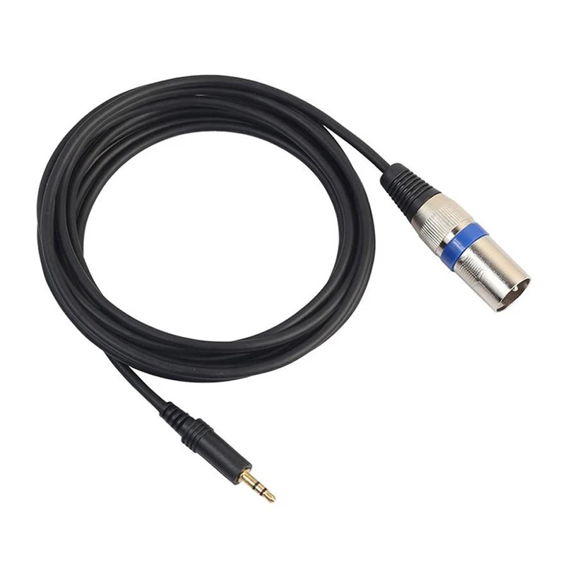 FULL 3m 3 5 мм стерео разъем на Pin XLR Мужской микрофонный кабель аудио запись|Кабели HDMI|