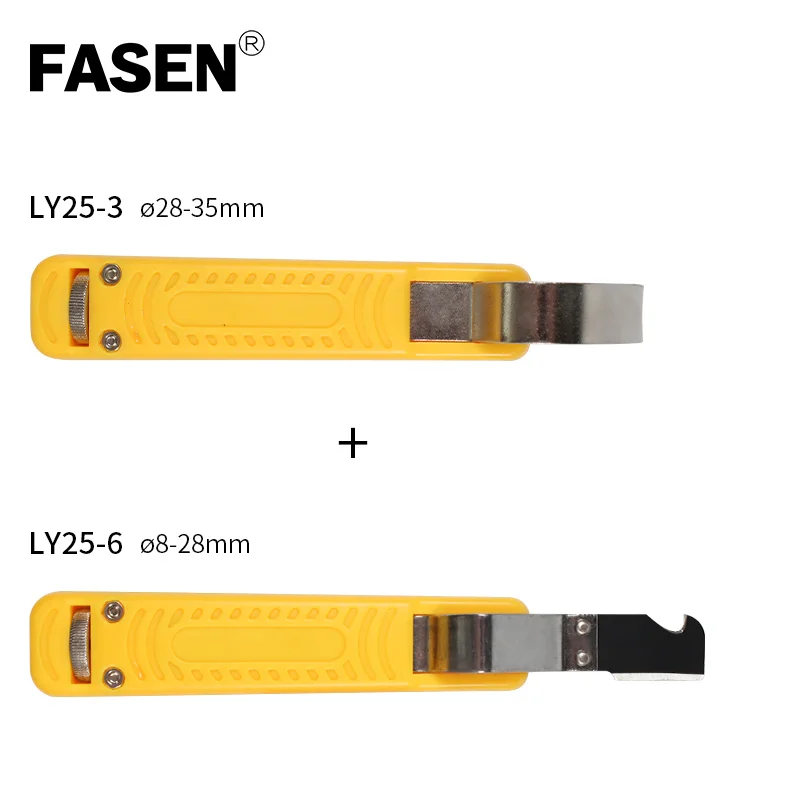 2PCS LY25-3/LY25-6 wire stripper knife combined round cable stripping plier set PVC,RUBBER cable stripping tool
2PCS LY25-3/LY25-6 wire stripper knife combined round cable stripping plier set PVC,RUBBER cable stripping tool