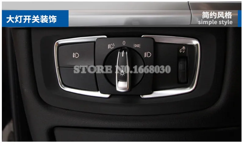 ABS Inner Head Light Switch Cover Trim 2pcs For BMW X5 F15 2014-2018 Car accesories interior Car decoration
ABS Inner Head Light Switch Cover Trim 2pcs For BMW X5 F15 2014-2018 Car accesories interior Car decoration