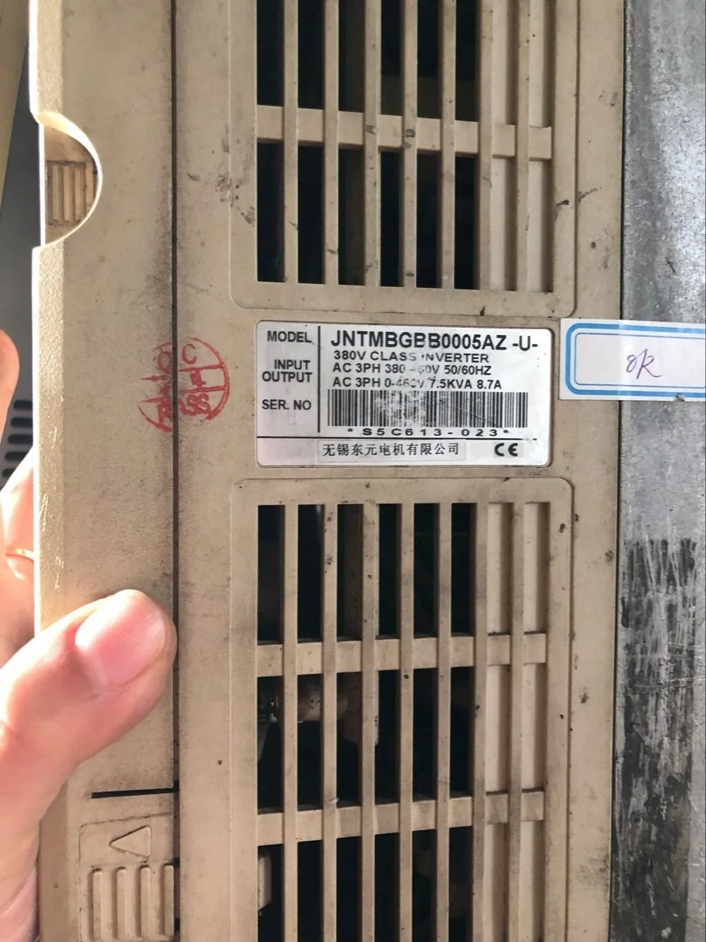 JNTMBGBB0005AZ-U-5.5KW инвертор хороший внешний вид 90% новый, 90 дней гарантии, в наличии БЕСПЛАТНАЯ ДОСТАВКА
JNTMBGBB0005AZ-U-5.5KW инвертор хороший внешний вид 90% новый, 90 дней гарантии, в наличии БЕСПЛАТНАЯ ДОСТАВКА