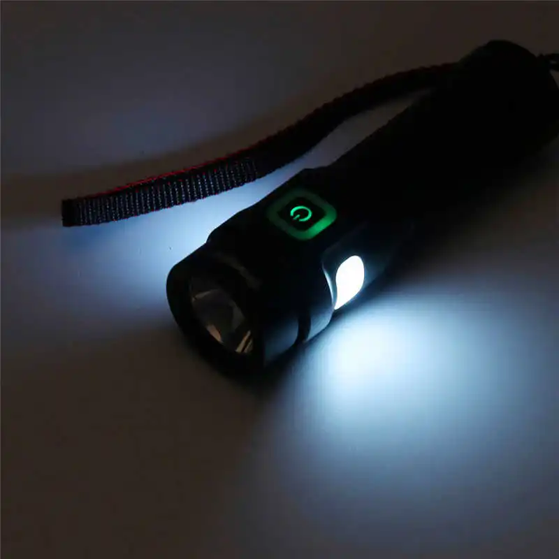 Портативный светодиодный фонарик L2 + COB 5 режимов USB перезаряжаемый суперъяркий