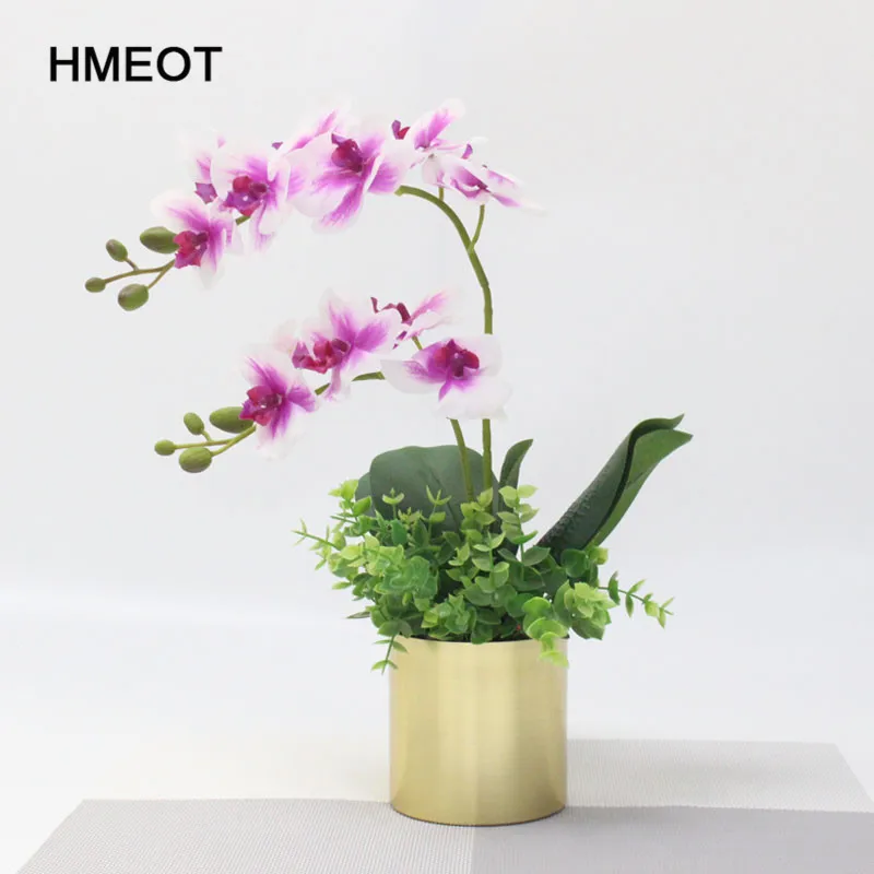 HMEOT 1 шт./компл. с раковиной 58 см Искусственный цветок реальный на ощупь латекс 2