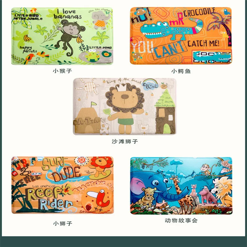 New Cartoon Style Lovely Animals Print Carpets Anti-slip Floor Mat Outdoor Rugs Animal Front Door Mats 40x60
New Cartoon Style Lovely Animals Print Carpets Anti-slip Floor Mat Outdoor Rugs Animal Front Door Mats 40x60