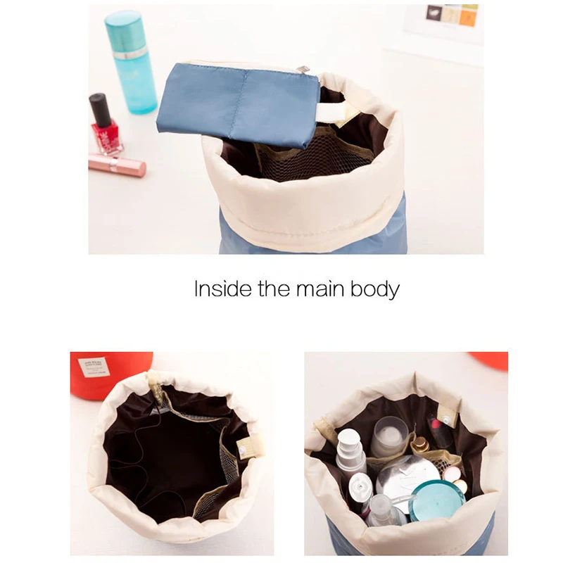 Drop-ship Korean travel large-capacity cosmetic bag travel set Toilet bag waterproof storage bag cylinder wash bag SGQ05
Drop-ship Korean travel large-capacity cosmetic bag travel set Toilet bag waterproof storage bag cylinder wash bag SGQ05