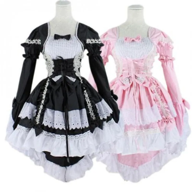 Drop Shipping Halloween Costumes Ruffle Fancy Lolita Princess Dress Maid Outfit Anime Cosplay Costume Party
Drop Shipping Halloween Costumes Ruffle Fancy Lolita Princess Dress Maid Outfit Anime Cosplay Costume Party