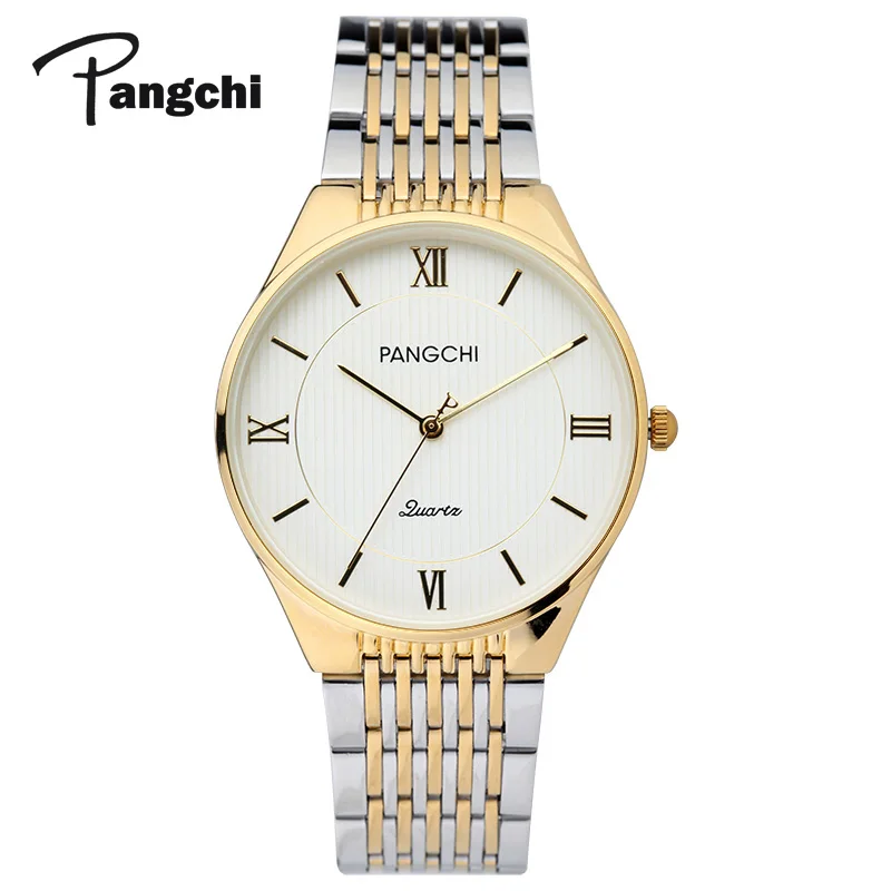 PANGCHI Men Lady Ultra Thin Waterproof Quartz Wristwatches Stainless Steel Watch Woman Fashion Couple Watches Reloj Mujer
PANGCHI Men Lady Ultra Thin Waterproof Quartz Wristwatches Stainless Steel Watch Woman Fashion Couple Watches Reloj Mujer