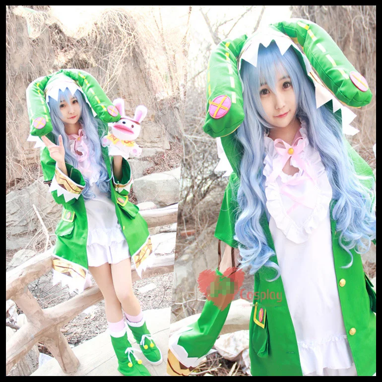 Anime! Date A Live Yoshino Green Elf Suit Lovely Lolita Uniform Cosplay Costume Full Set For Women Free Shipping+Shoes+Doll+Wig
Anime! Date A Live Yoshino Green Elf Suit Lovely Lolita Uniform Cosplay Costume Full Set For Women Free Shipping+Shoes+Doll+Wig