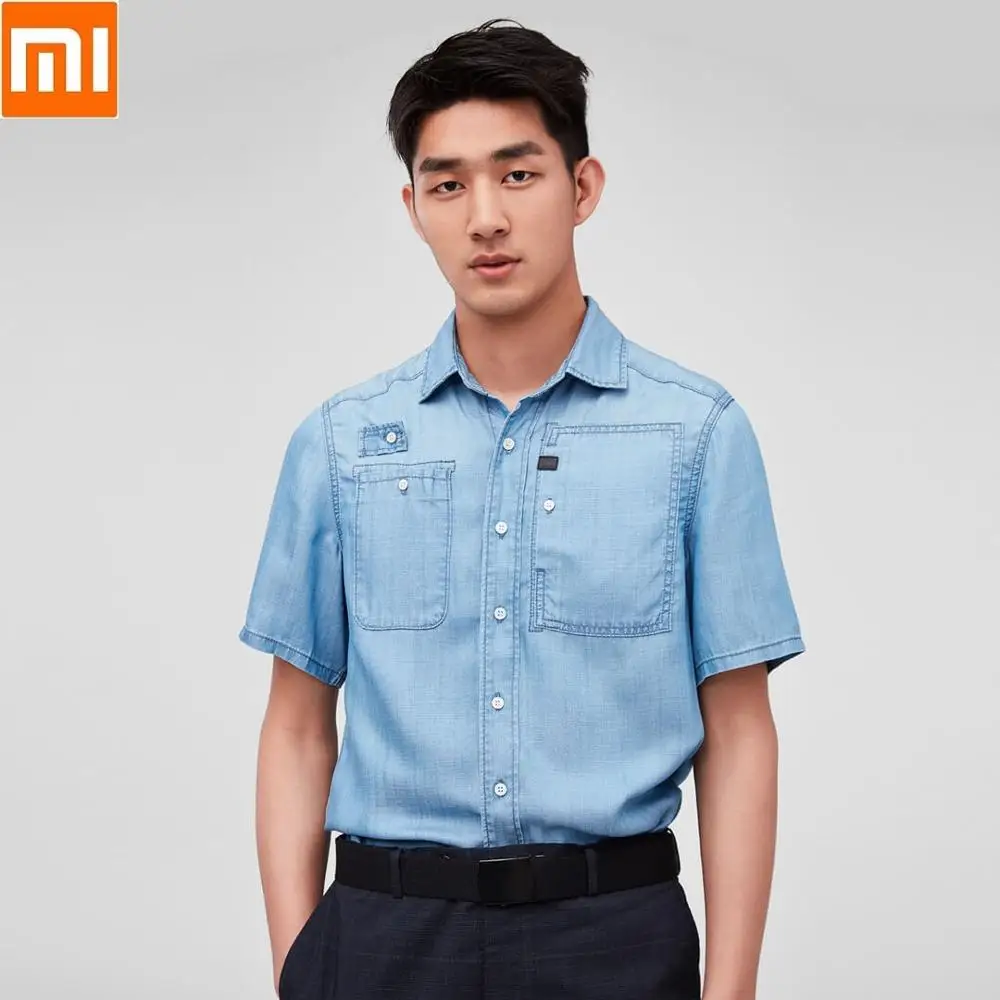 Рубашка Xiaomi Cottonsmith мужская из тенсела с коротким рукавом, 100% ткань Тенсел, мягкая шелковистая и крутая дышащая мужская летняя одежда
Рубашка Xiaomi Cottonsmith мужская из тенсела с коротким рукавом, 100% ткань Тенсел, мягкая шелковистая и крутая дышащая мужская летняя одежда