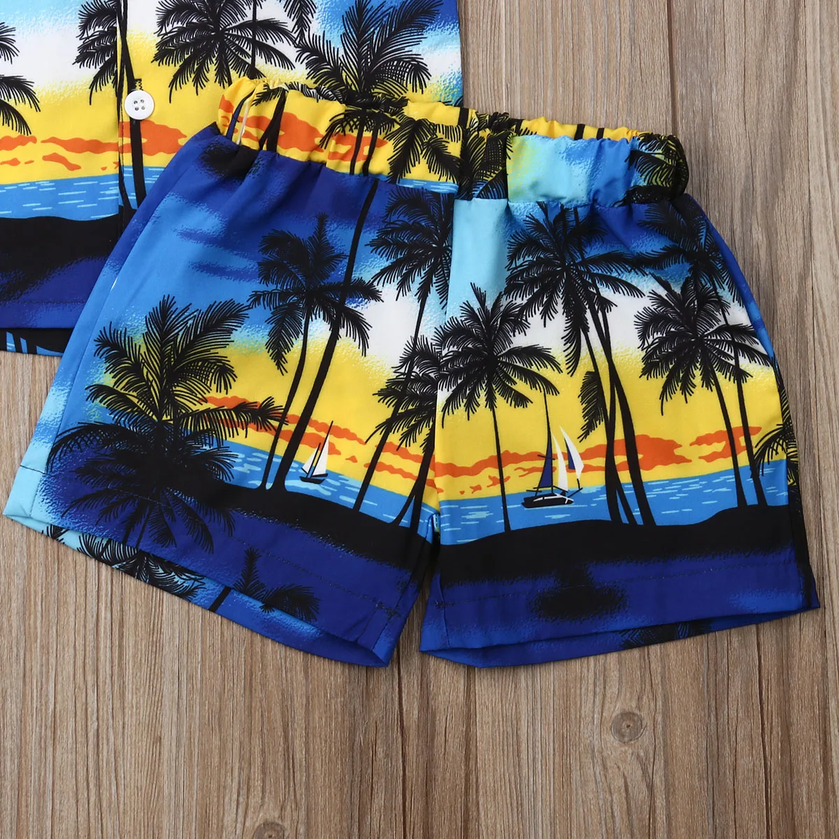 Infant Kid Baby Boy Outfit Set Toddler Hawaiian Beach T-Shirt Top + Shorts Pants 2Pcs Summer Boys Clothes Set Beachwear 1-6T
Infant Kid Baby Boy Outfit Set Toddler Hawaiian Beach T-Shirt Top + Shorts Pants 2Pcs Summer Boys Clothes Set Beachwear 1-6T
