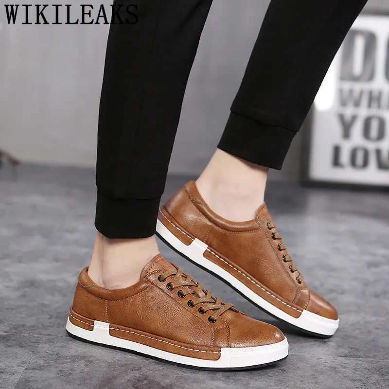 Leather Shoes Men Sneakers Luxury Brand Mens Casual Shoes Hot Sale Black Sneakers Designer Shoes Men High Quality Erkek Ayakkabi
Leather Shoes Men Sneakers Luxury Brand Mens Casual Shoes Hot Sale Black Sneakers Designer Shoes Men High Quality Erkek Ayakkabi