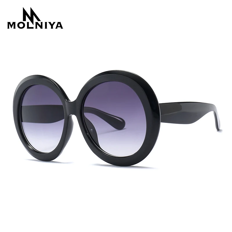 MOLNIYA New Vintage Oversized Round Sunglasses Women Brand Designer Big Frame Lady Sun Glasses Lady Cool Retro Oculos de sol
MOLNIYA New Vintage Oversized Round Sunglasses Women Brand Designer Big Frame Lady Sun Glasses Lady Cool Retro Oculos de sol