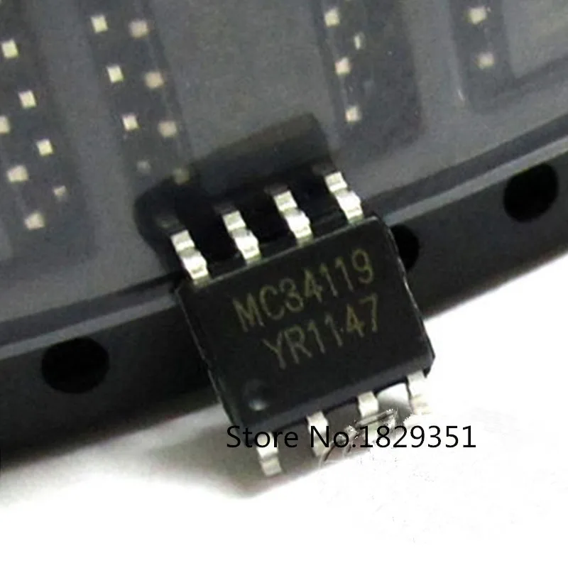 Оригинал 10 шт./лот MC34119 MC34119DR2 MC34119E 34119 Сделано в Китае SOP-8 (интегральная схема IC)... |