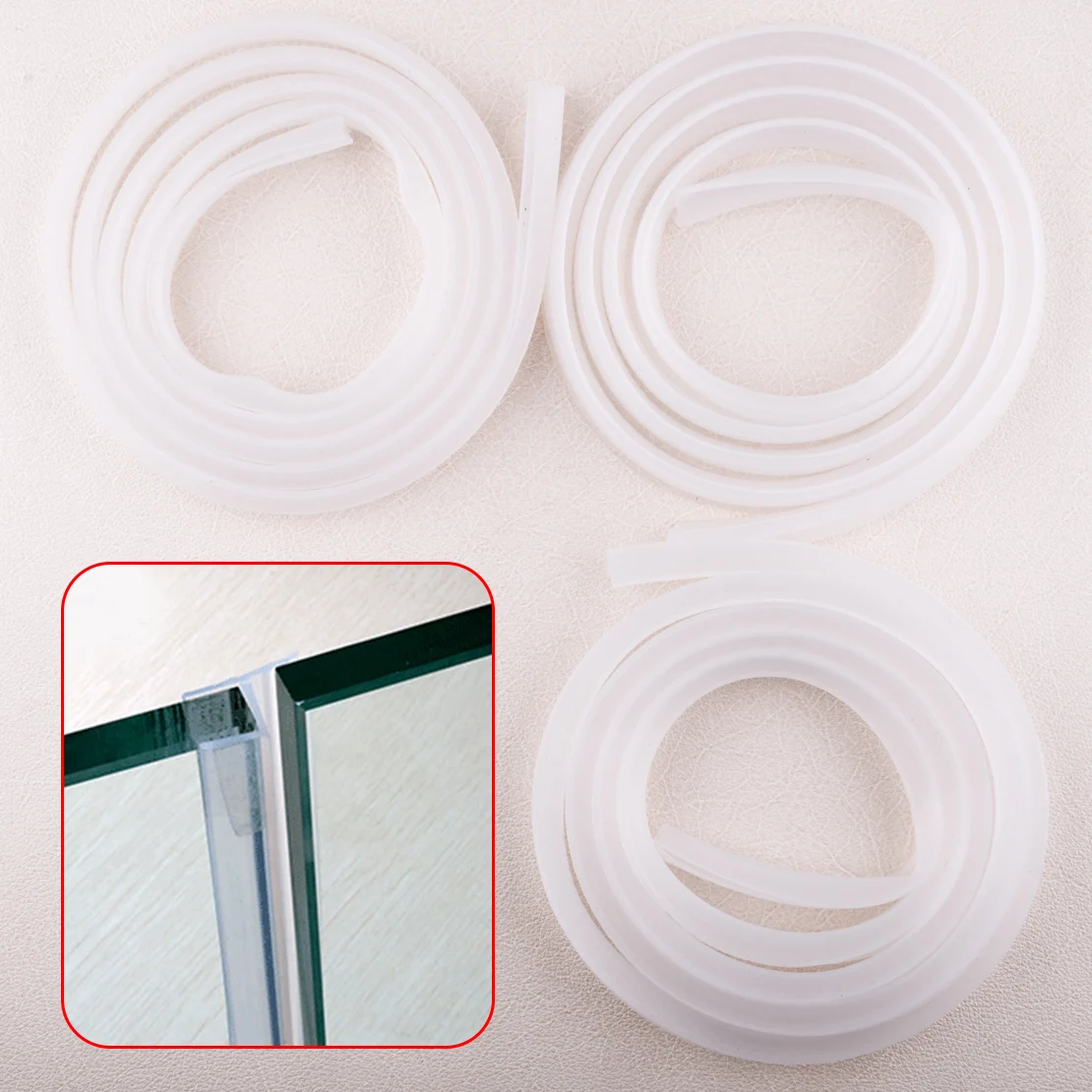 Clear 2m Rubber Silicone Bath Shower Room Screen Door Window Seal Strip Gap Curved Flat 0.6cm/1cm/1.2cm
Clear 2m Rubber Silicone Bath Shower Room Screen Door Window Seal Strip Gap Curved Flat 0.6cm/1cm/1.2cm