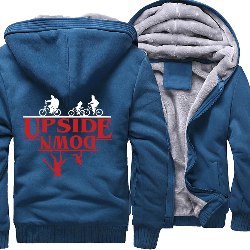 New Fashion Letter Print UPSIDE DOWN Men's Hoodies 2021 Autumn Winter Thick Zipper Hoodies Male Stranger Things Anime Jackets
New Fashion Letter Print UPSIDE DOWN Men's Hoodies 2021 Autumn Winter Thick Zipper Hoodies Male Stranger Things Anime Jackets