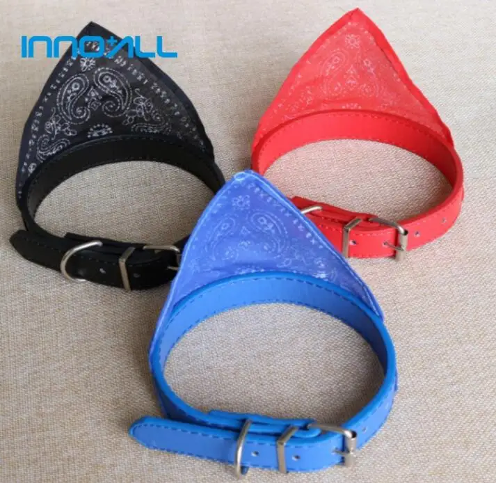 Adjustable Pet Dog Cat Puppies Triangle Collars Scarf Collar Neckerchief Necklace (Red/Black/Blue) Pack Kerchief | Дом и сад