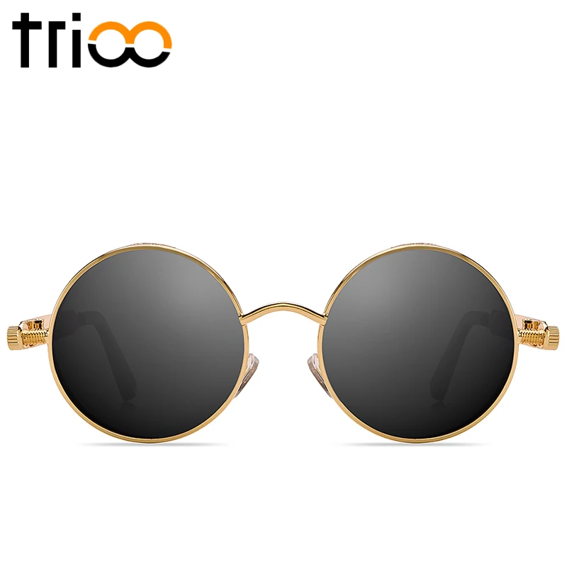 TRIOO Sunglasses Men Retro Round Shades Vintage Thick Frame Sun Glasses Male Driver New Polarized Steampunk Oculos de sol
TRIOO Sunglasses Men Retro Round Shades Vintage Thick Frame Sun Glasses Male Driver New Polarized Steampunk Oculos de sol