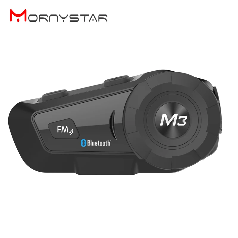 MORNYSTAR M3 Plus Intercom Motorcycle Helmet Headset Waterproof Wireless Bluetooth BT Interphone FM Radio Stereo Music
MORNYSTAR M3 Plus Intercom Motorcycle Helmet Headset Waterproof Wireless Bluetooth BT Interphone FM Radio Stereo Music