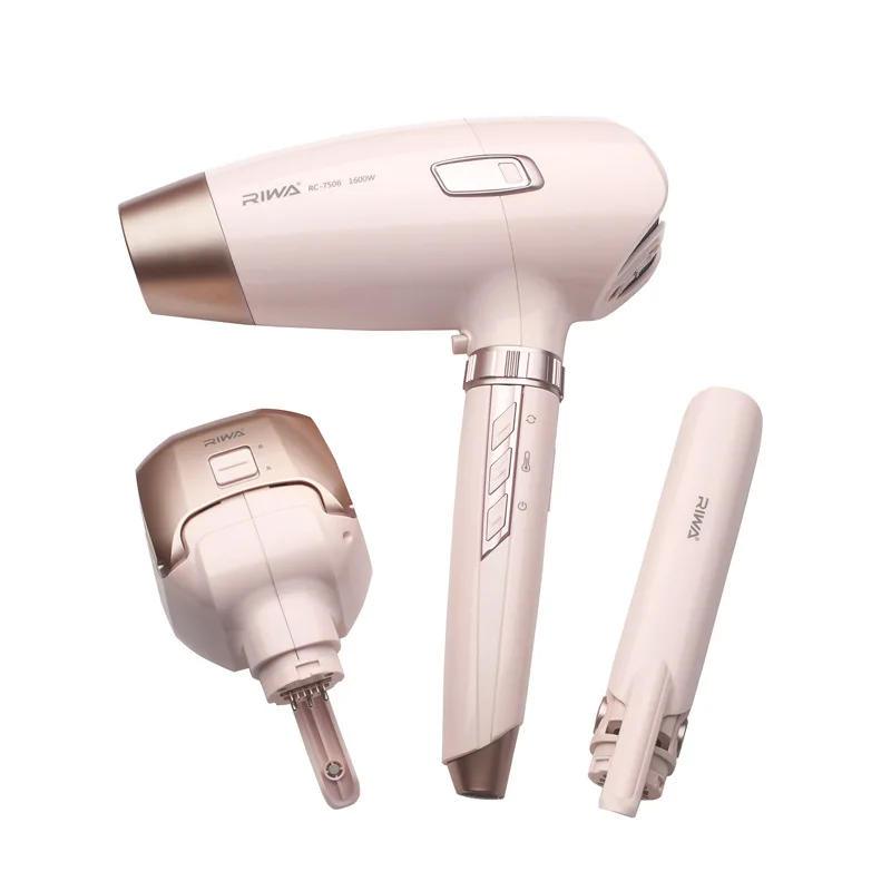 RIWA 3 in 1 Hair Dryer Professional Steam Hair Straightener Automatic Hair Curler Blow Dryer Ceramic Hair Styling Sets RC-7506
RIWA 3 in 1 Hair Dryer Professional Steam Hair Straightener Automatic Hair Curler Blow Dryer Ceramic Hair Styling Sets RC-7506