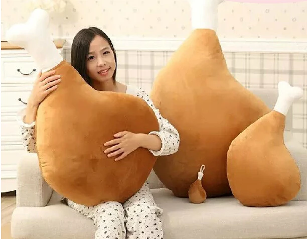 Candice guo! super funny plush toy chicken leg drumstick creative pendant cushion sofa pillow birthday Christmas gift 1pc
Candice guo! super funny plush toy chicken leg drumstick creative pendant cushion sofa pillow birthday Christmas gift 1pc