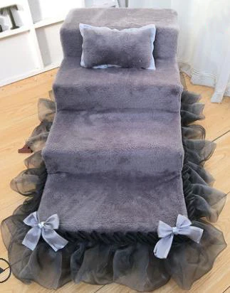 Pet supplies pet staircase stairs dog training ladder poodle cushions removable washable skirt ladder steps lace pet staircase
Pet supplies pet staircase stairs dog training ladder poodle cushions removable washable skirt ladder steps lace pet staircase