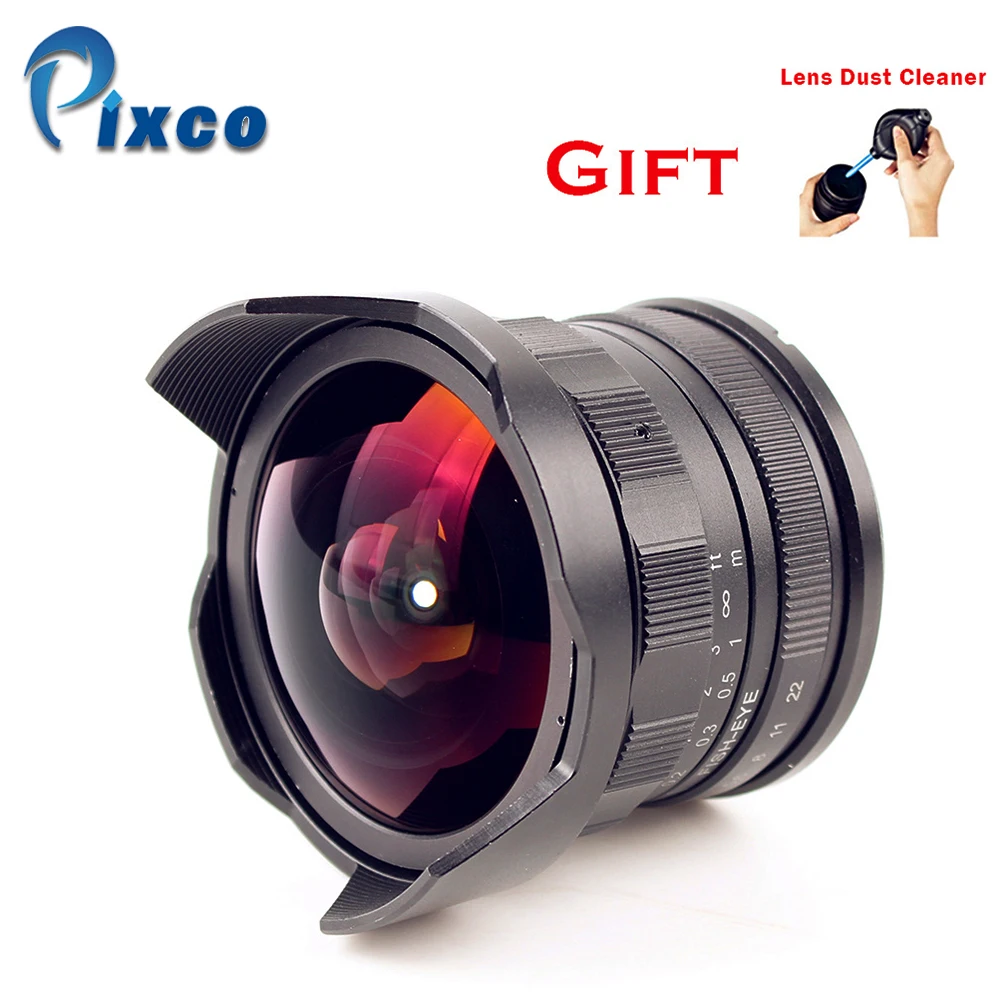 APS-C CL-Mil7528N 7.5mm F2.8 Fish-eye Wide Angle Lens suit for Fujifilm FX NEX Micro 4/3 E.OS M +with Lens Dust Cleaner
APS-C CL-Mil7528N 7.5mm F2.8 Fish-eye Wide Angle Lens suit for Fujifilm FX NEX Micro 4/3 E.OS M +with Lens Dust Cleaner