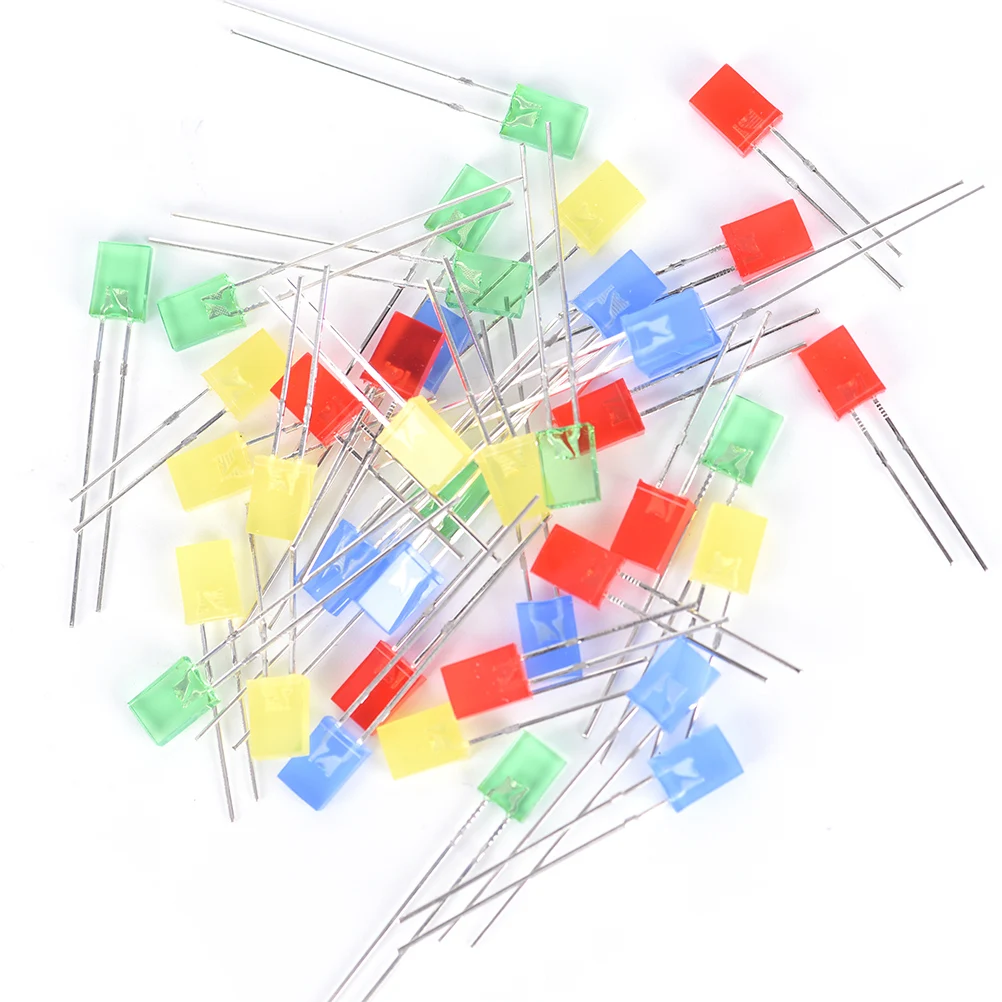 Best Promotion 100pcs Rectangular Square LED Emitting Diodes Light LEDs Bulbs Water Clear Yellow/Red/Blue/Green
Best Promotion 100pcs Rectangular Square LED Emitting Diodes Light LEDs Bulbs Water Clear Yellow/Red/Blue/Green
