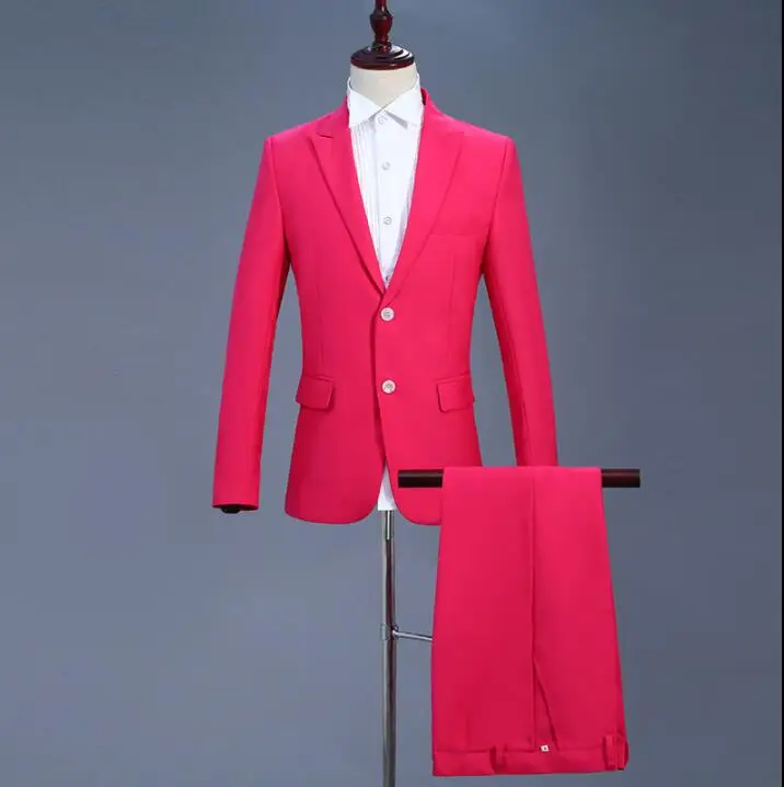 rose Red blazer men suits designs stage costumes for singers jacket mens clothes dance star style dress masculino homme
rose Red blazer men suits designs stage costumes for singers jacket mens clothes dance star style dress masculino homme
