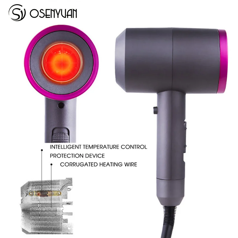 Osenyuan Negative Ionic Professional Hair Dryer 3-in-1 Multifunctional Styling Tools Hairdryer Fast Straight Hot Air Styler
Osenyuan Negative Ionic Professional Hair Dryer 3-in-1 Multifunctional Styling Tools Hairdryer Fast Straight Hot Air Styler