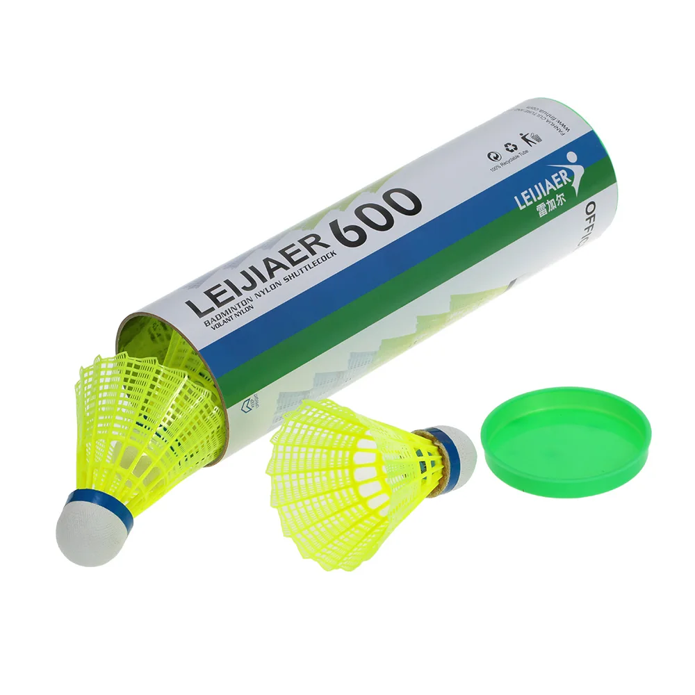 6PCS Badminton Ball Outdoor Sports Practice Training Badminton wood Feather Nylon Shuttlecocks Birdies Indoor
6PCS Badminton Ball Outdoor Sports Practice Training Badminton wood Feather Nylon Shuttlecocks Birdies Indoor